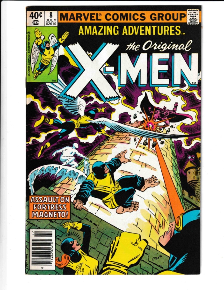 Amazing Adventures #8 The Original X-Men July 1980 Marvel Comics