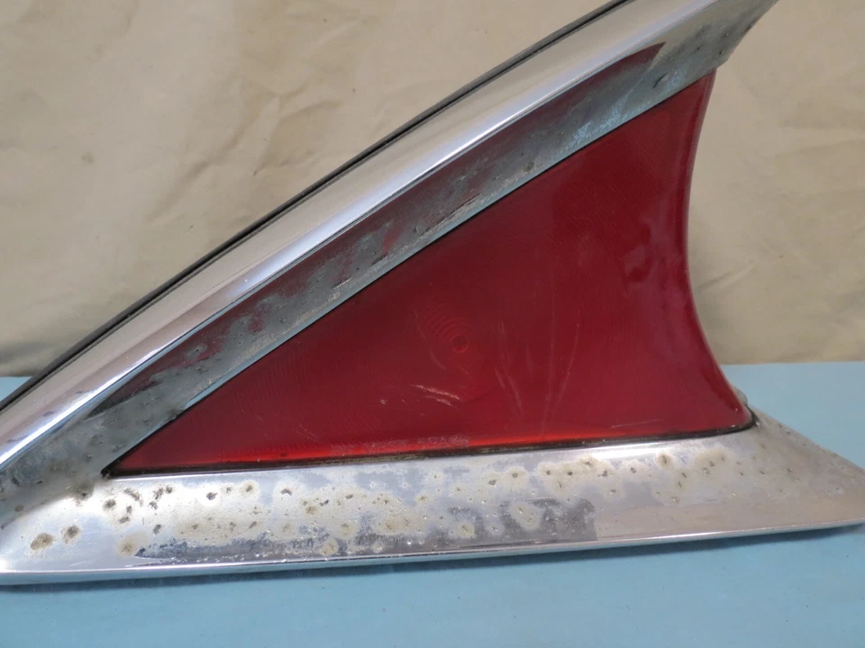 ✅ 59 1959 Mercury Parklane ESQUINA EXTERIOR QTR MTD luz trasera derecha pasajero OEM Foto 2 de 4