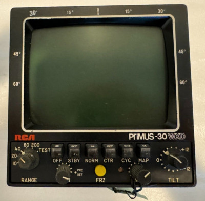 Honeywell Primus 30 WXD FULL Digital Radar MI-585192, MI-585149-2, & MI-585151