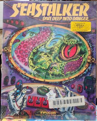 Apple II - SEASTALKER - INFOCOM - 1984 -SEALED in original shrink Wrap
