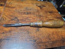 W. Butcher Cast Steel Spoon Gouge 3/8" Carving Gouge. Vintage