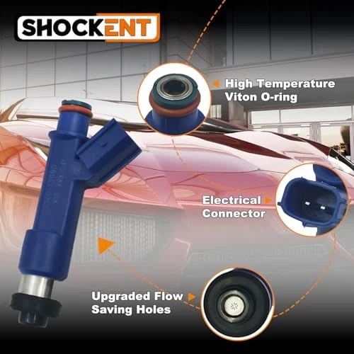 Fuel Injector 23250-0D050 Replacement for Toyota Corolla 2005-2008, Yaris 2006-2 - Изображение 2 из 4