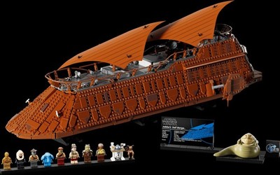 GENERIC Star Wars Jabba's Sail Barge 75397 Complete Set | No Box