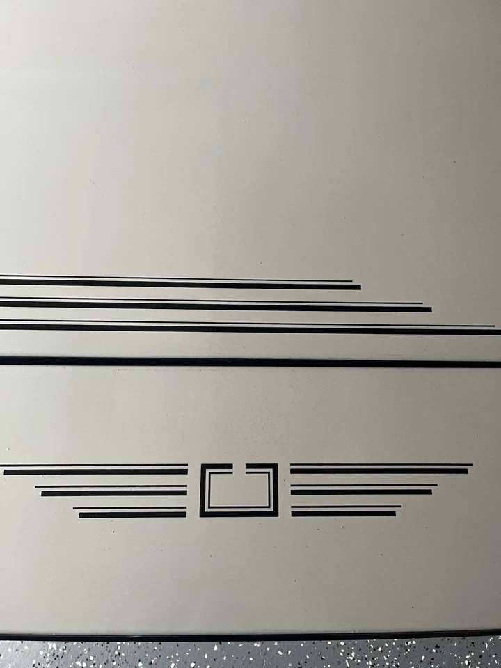 Mesa Benjamin Crysteel Esmaltada con Nido Guardado 2 Hojas Superior Cubiertos Cajón Foto 3 de 4