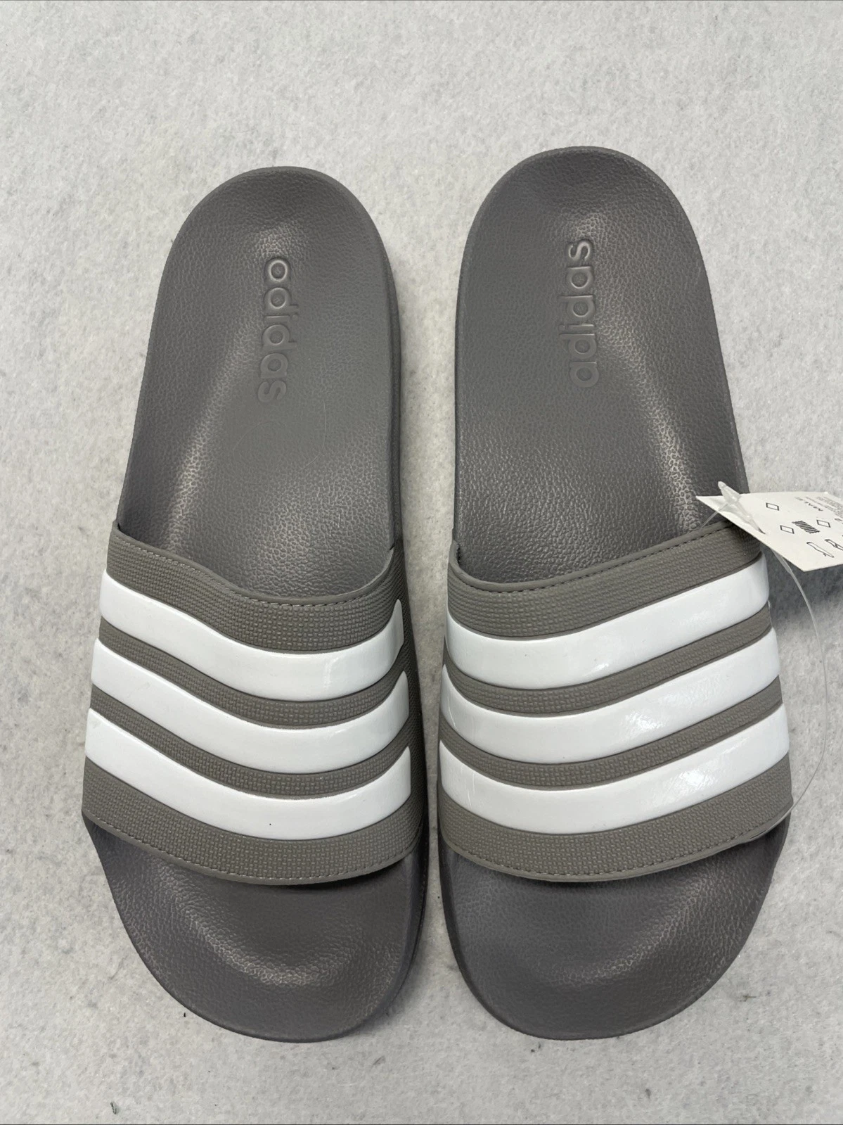 Adidas Uomo 11 Adilette Doccia Locker Slide Scarpa Acqua Sandalo Antracite