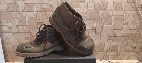 Men Camel Active Boots Brown Nubuck 41.5