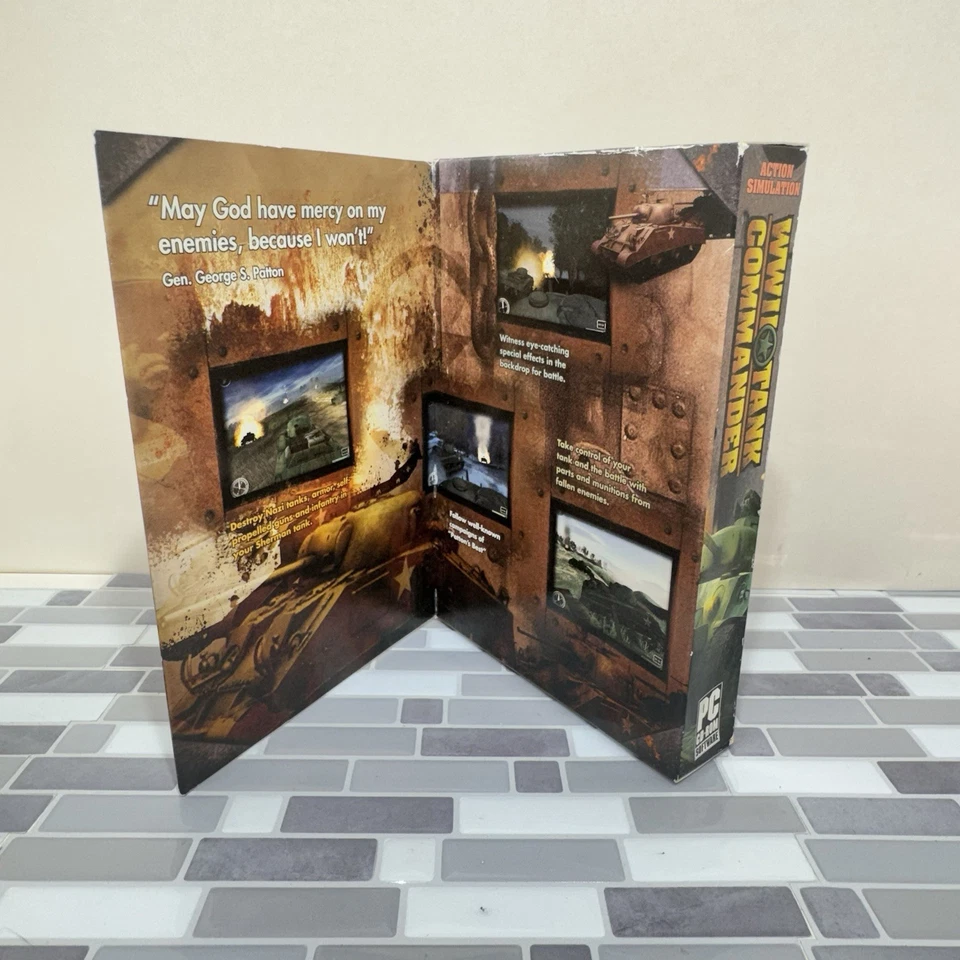WWll Tank Commander Video Game Pc Cd-ROM T-Teen (NEW) - Image 2 of 4