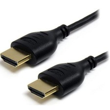 StarTech.com 6ft Slim HDMI Cable, 4K High Speed HDMI Cable with E HDMIMM6HSS