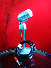 Vintage 1940's Turner 211 dynamic microphone old High Z w accessories