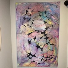 Large Abstract Contemporary Wall Art Painting, , Single Piece Art