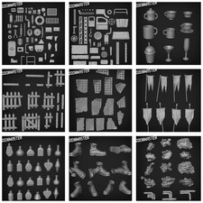 Basing Bits 258-279 Legion Terrain Scenery Tabletop Miniatures 28mm Wargaming