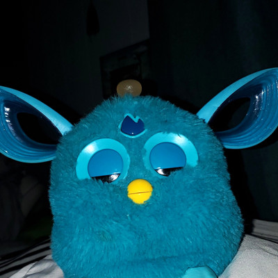 Hasbro Furby 2012 Blue Interactive Electronic Plush Toy Model 59294