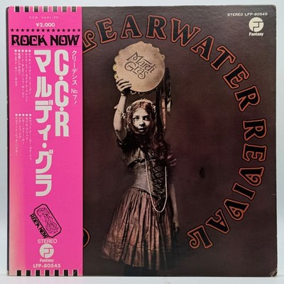 CREEDENCE CLEARWATER REVIVAL - MARDI GRASS (33 RPM - JAPAN - FIRST PRESSING)