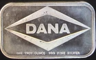 Dana Foundation Ideas In Action Neuro Science Bullion-0.999 Silver 1 Oz Art Bar