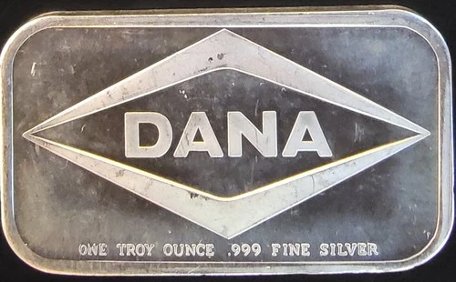 Dana Foundation Ideas In Action Neuro Science Bullion-0.999 Silver 1 Oz Art Bar