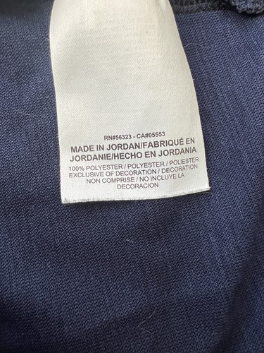 Nike Boys Youth Dri-Fit Breathe Top Hoodie Light Run ~ Sz M ~ Blue ~ EUC - Picture 7 of 9