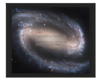 BARRED SPIRAL GALAXY NGC 1300 ERIDANUS CONSTELLATION 8X10 FRAMED PHOTO