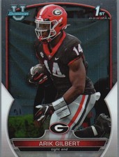 2022 Bowman Chrome University #54 Arik Gilbert 1st Bowman Prospect RC Georgia NM