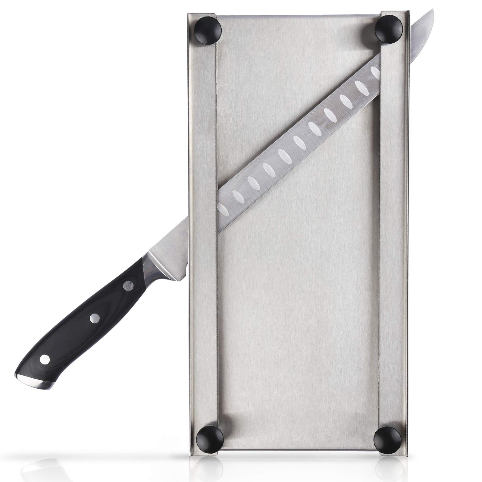 Meat slicer Stainless Steel Jerky Maker Cutting Board With 10-Inch Profession...
