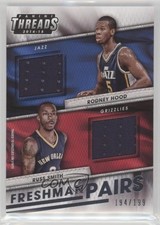 2014-15 Panini Threads Freshman Pairs 194/199 Rodney Hood Russ Smith #18 1l7