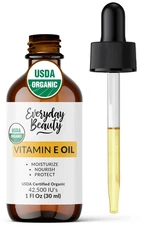 Organic Vitamin E Oil – Certified Organic Blend of Vitamin E - Deeply Hydrating