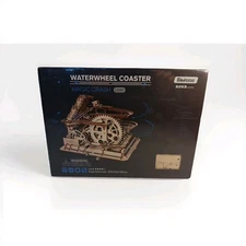 ROKR Magic Crash - Waterwheel Coaster (3D Wooden Puzzle) LG501  Robotime