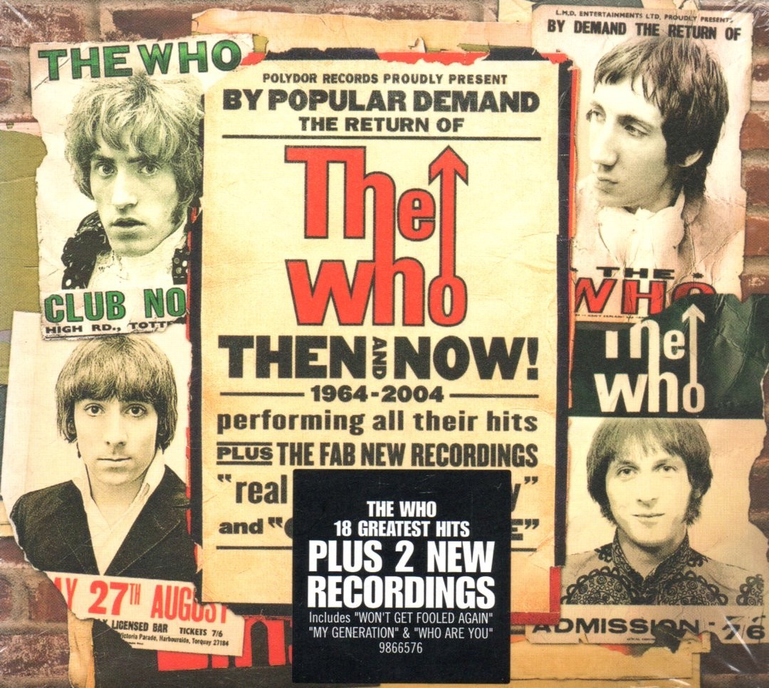 THE WHO - Then And Now 1964-2004 - CD Album *NEW & SEALED* *Digipak*