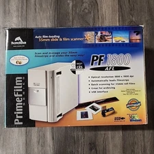 Primefilm PF1800afl usb 35mm auto-loading film scanner - NEW Complete in Box