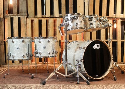 DW Collector's Maple SSC Broken Glass Drum Set - 22,8,10,12,14,16 - SO#1416754