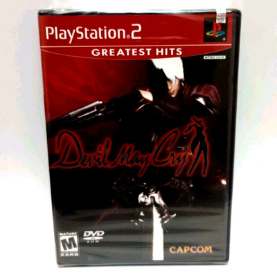 Devil May Cry Greatest Hits PlayStation 2 PS2 Brand New Factory Sealed Hang Tab