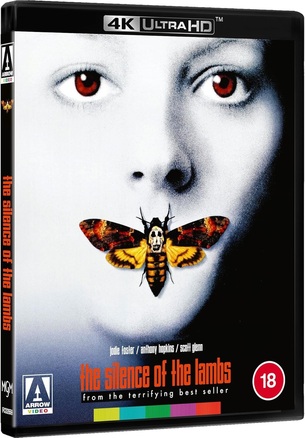 The Silence of the Lambs [4K UHD] 1991 Arrow Video UK Exclusive Hannibal Lecter