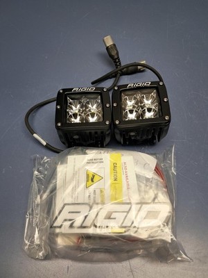 Rigid D-Series Pro Pod Lights Pair Flood Standard Mount Light Pair 202113
