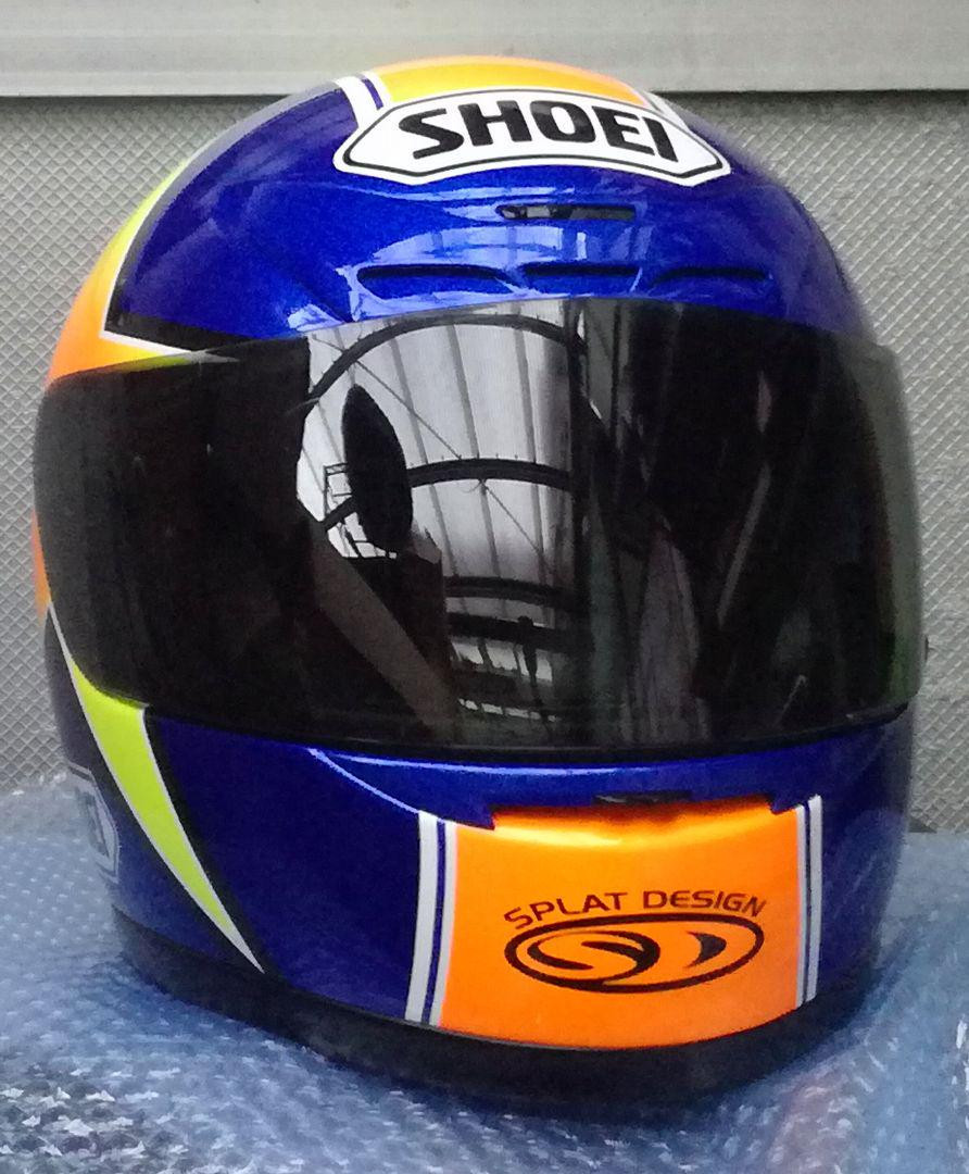 SHOEI SPLAT DESIGN X-8R 59-60cm Lサイズ Shoei Motorcycle Ful Face Helmet X-8R Toru Ukawa | eBay