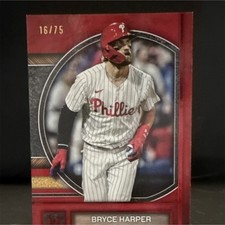 Topps Museum Collection Bryce Harper Phillies Serial Numbered 2025 (16/75)