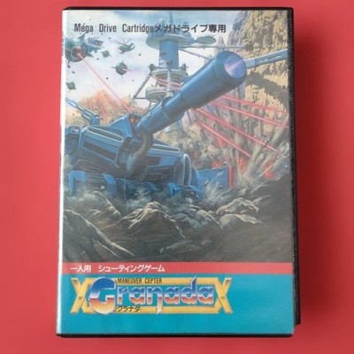 GRANADA MEGA DRIVE MD SEGA T-32023 WOLF TEAM 1990 w/ Box Manual Used
