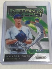 2019 Panini Prizm Baseball Instant Impact #II3 Walker Buehler LA Dodgers Base