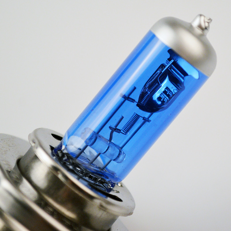 H4 100W/90W 5000K Xenon White Headlight Bulbs - 24V For