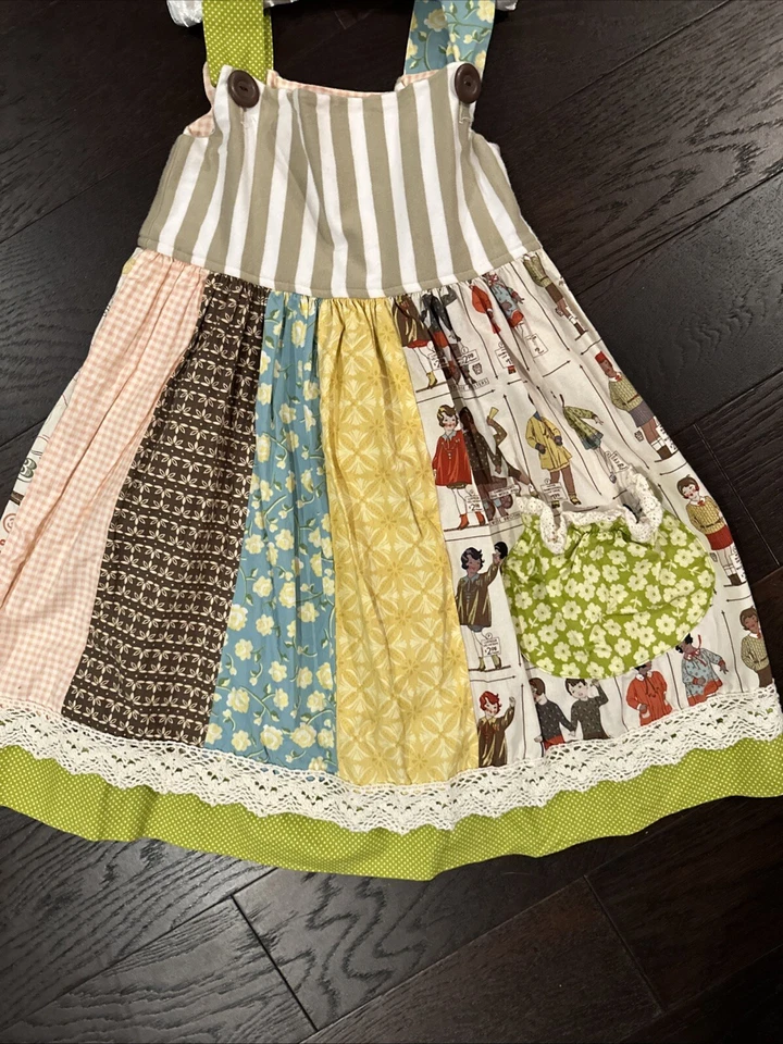 Persnickety Dress  Patterned Size 6 - Image 4 of 4