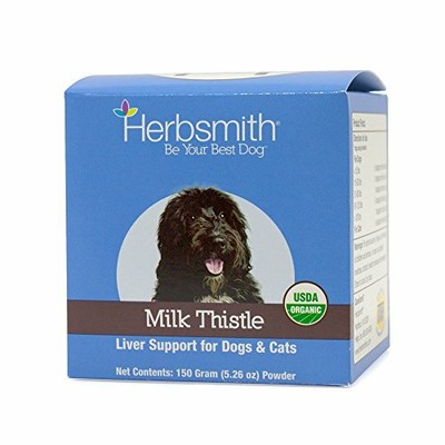 Herbsmith Organic Milk Thistle for Dogs and Cats - Liver ...