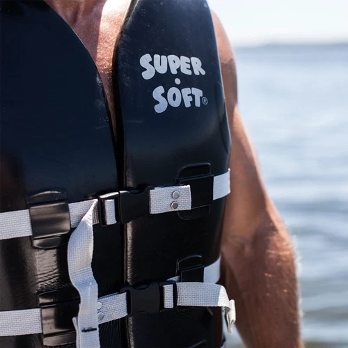 TRC Recreation Super Soft XS Life Jacket Vinyl Coated Foam Swim Vest, Yellow image 3