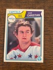 1983 O-Pee-Chee Hockey Dave Christian #367