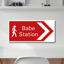 Babe Station Poster | y2k Poster | Student House Wall Art | Girly Gen Z Prints