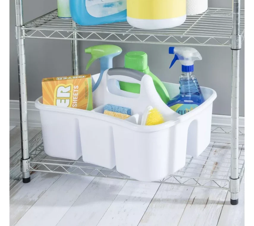 Sterilite Divided Ultra Caddy 17.75 L x 13.25 D x 8.8 H in. New! 1588 - Image 3 of 4