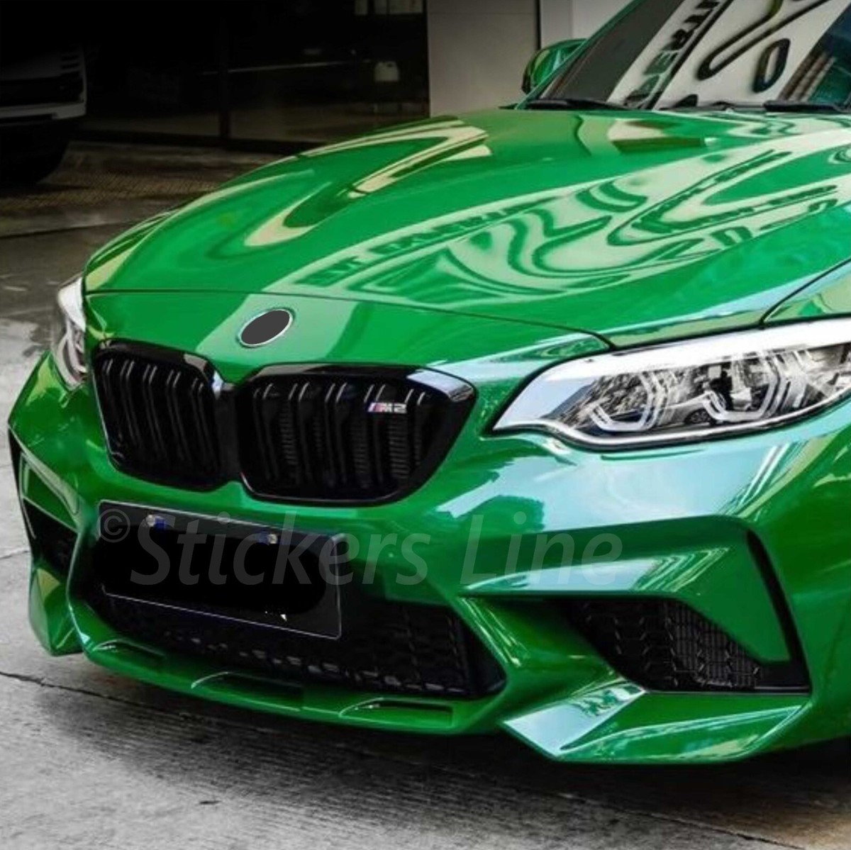 Pellicola Adesiva per Wrapping Verde Kawasaki - Motorstile