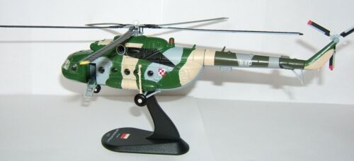 helicopter MIL MI-8T Poland Air FORCE model diecast 1:72 metal Amercom - Picture 3 of 5