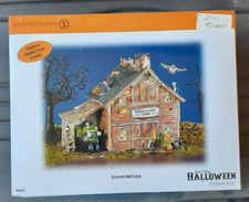 Dept 56  HALLOWEEN SCREECH OWL FARM D56 NIB signed by artist never displayed