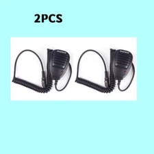 2PCS PTT Speaker Microphone Walkie Talkie Accessories For Baofeng UV-5R BF-888S