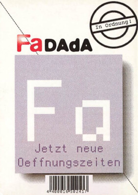 alte AK Fa Dada Werbekarte ungelaufen Ansichtskarte mb4823bd