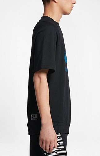 SZ LARGE Nike International Men's T-Shirt LightWeight Crew Black 834306-010 $90 - Picture 4 of 10