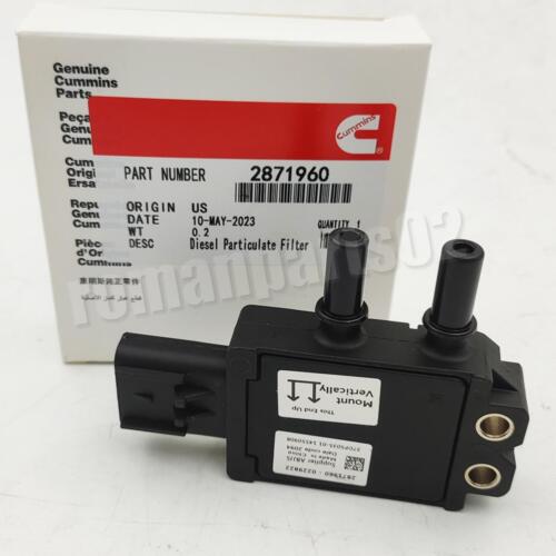 Exhaust Gas PDF Differential Pressure Sensor 2871960 Fits for Cummins 904-7127 - Bild 1 von 22